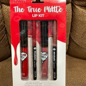 TikTok Viral Noxak The True Matte Lip Kit - Red & Rose Set